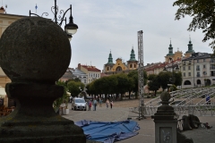 Wielkie porządki p kilkugodzinnym koncercie.