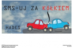 Banner. Reklama zewnętrzna. 50x70cm, illustrator.